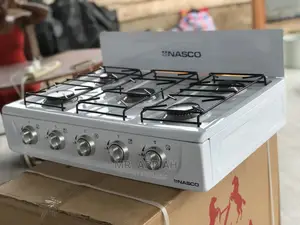 Efficient and Affordable 5 Burner Gas Stove With Shelves 