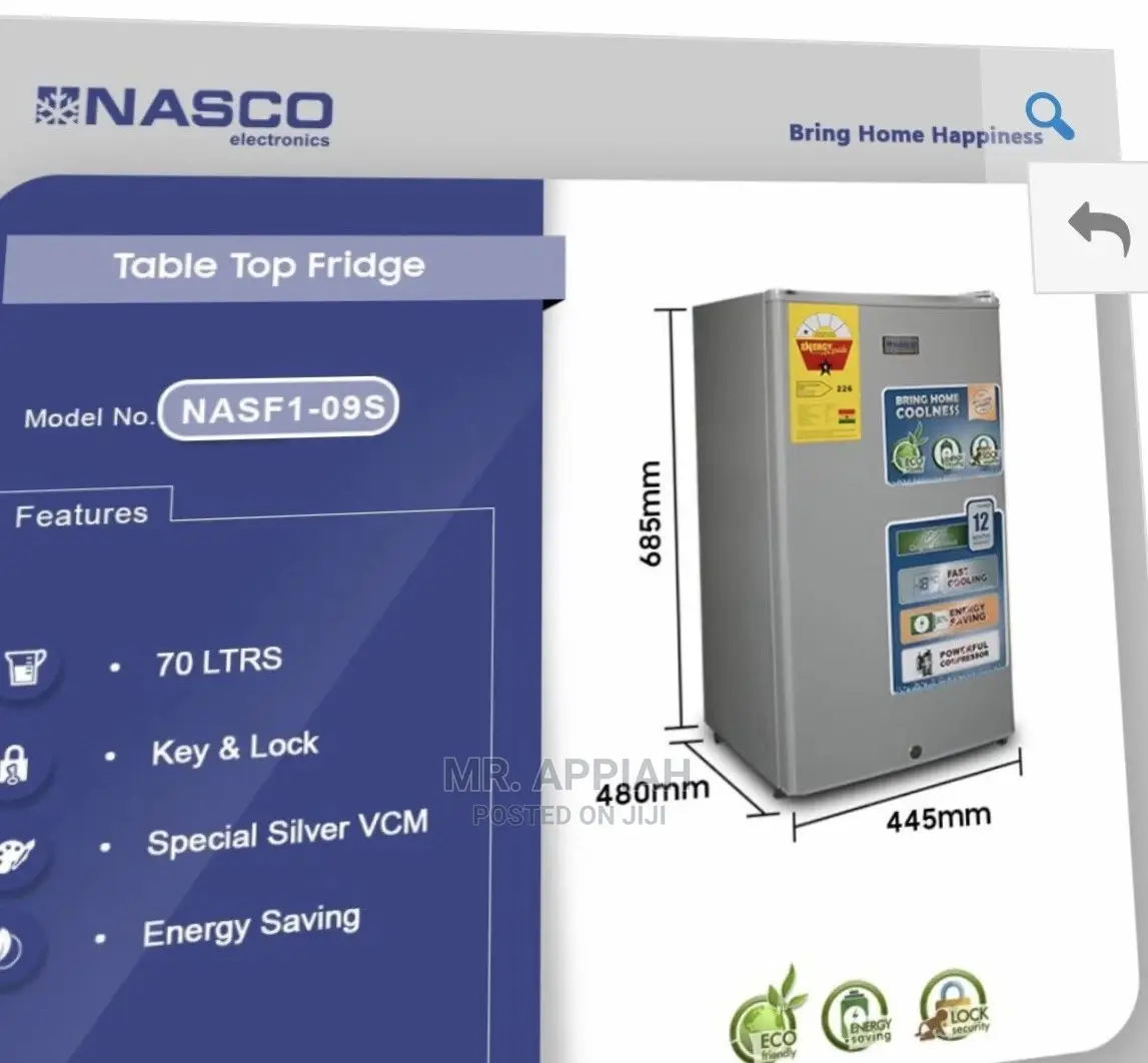 Get the Nasco Table Top to Saves Energy