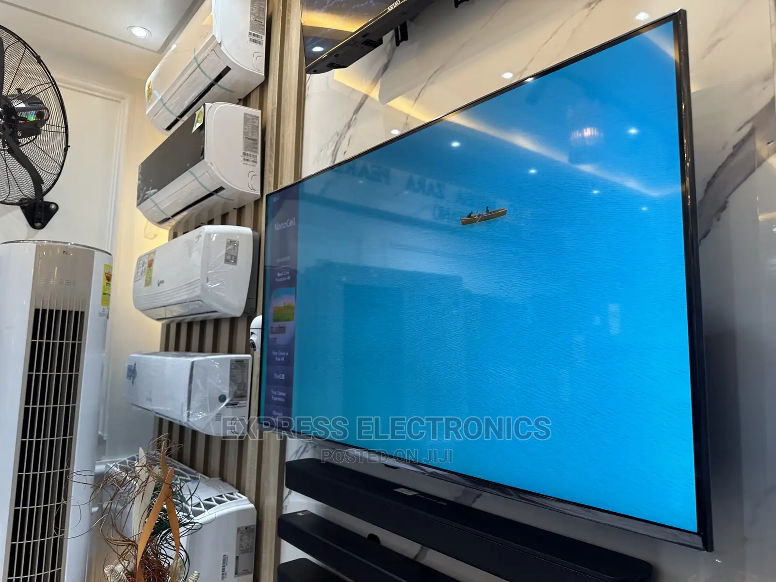 Call and Order LG UHD Smart Nano756 50”Nanocell Tv