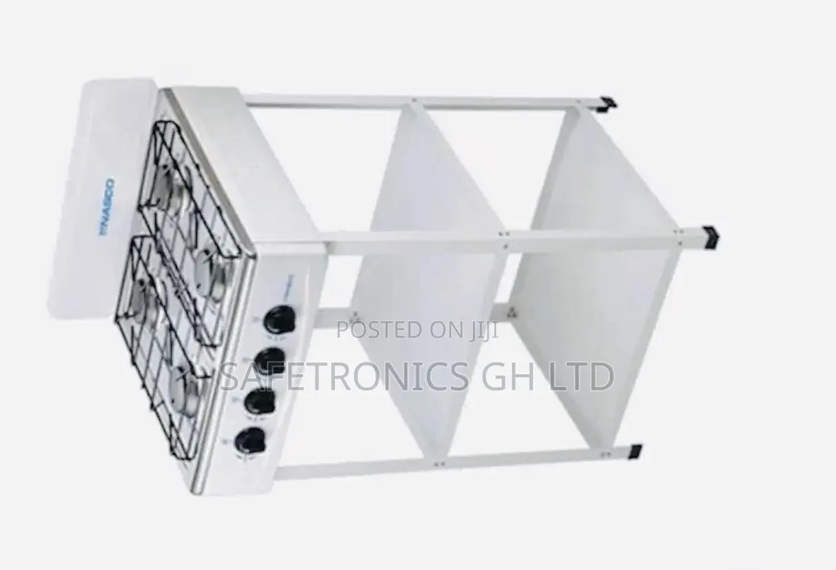 Nasco 4burner Gas Stove With Stand NASGS-K4BSS-S