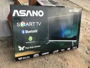 Smart Asano 50′′ Ultra HD Smart LED TV – Black
