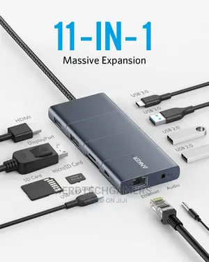 Anker USB C Hub, Powerexpand 11-in-1