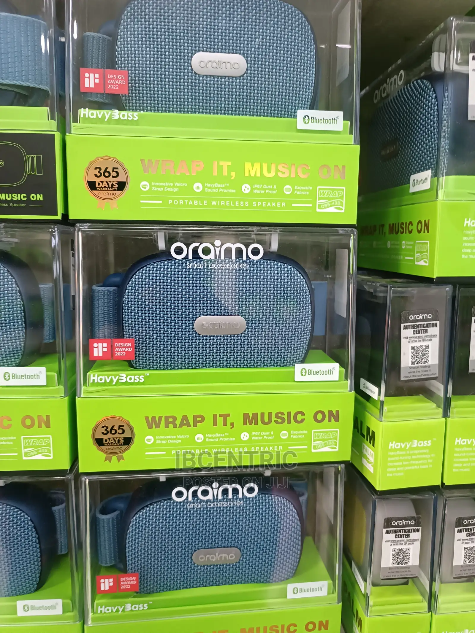 Oraimo Wrap Portable Wireless Speaker