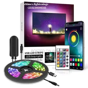 USB Led Tv Strip Light With Remote and Phone Controler