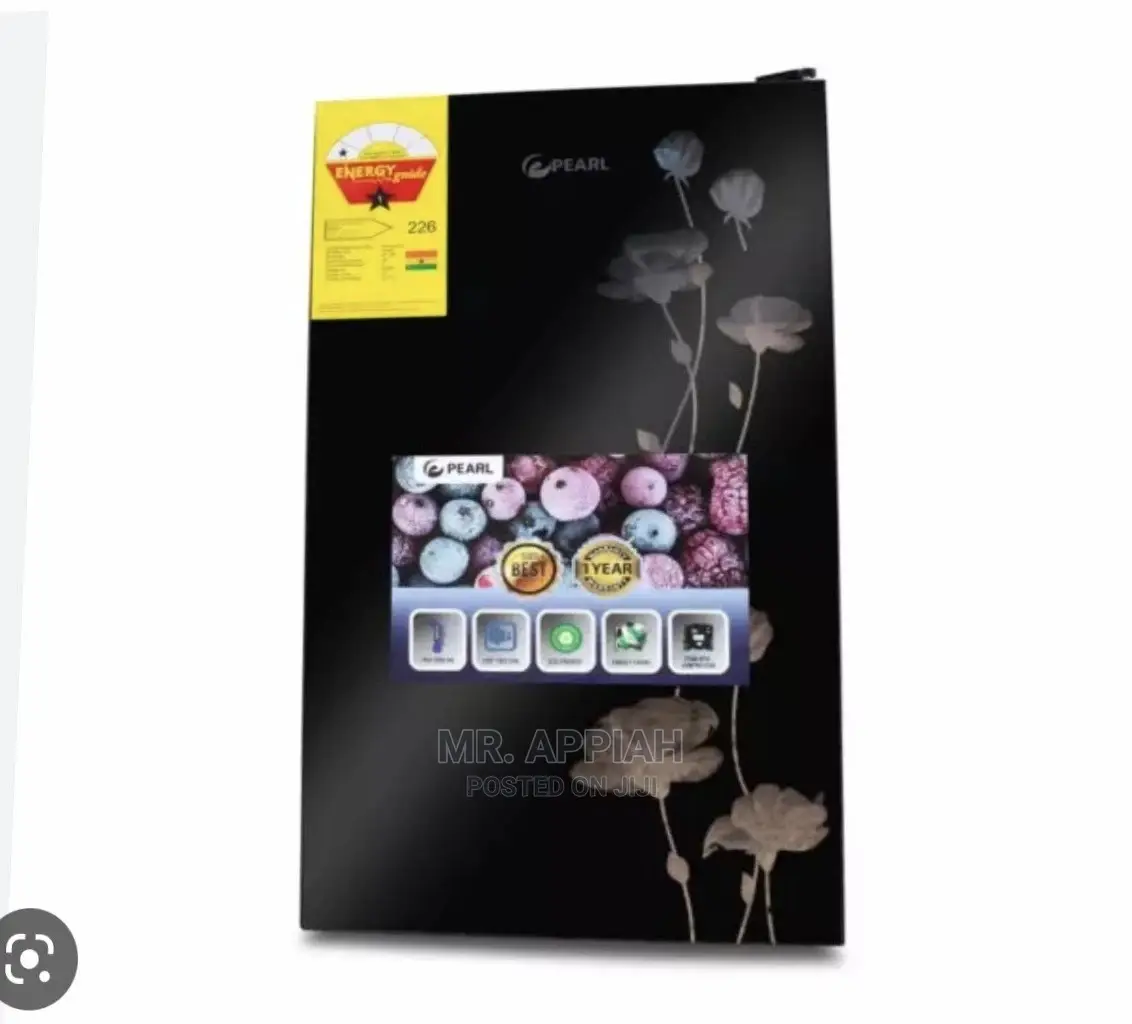 (PF-109 Black )Energy Saving Pearl Refrigerator 