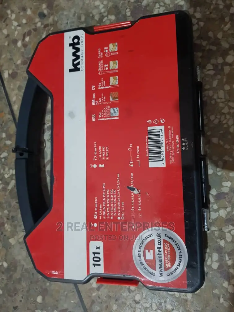 Einhell KWB 101 Piece Combination Drill Bit Set