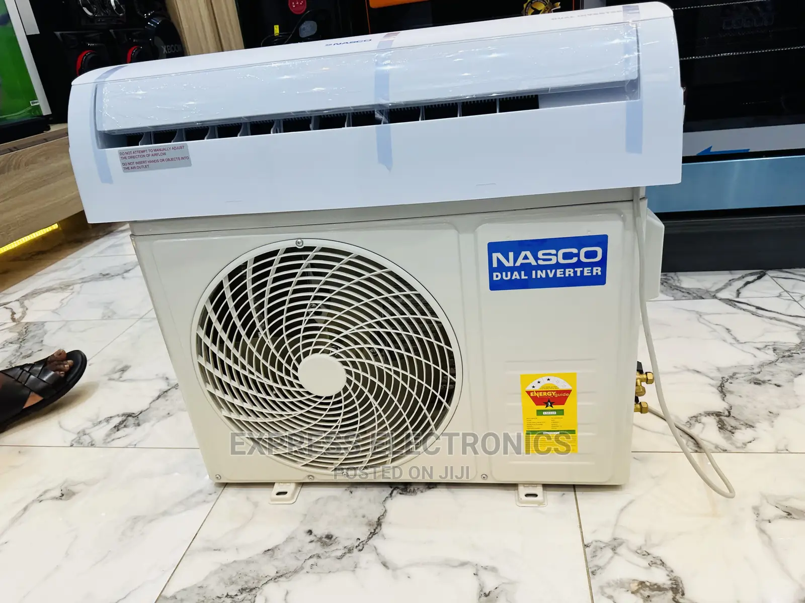 New Model of Nasco 2.0hp Split White Inverter Dual AC