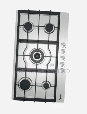 Midea 90cm 5 Burner Gas Hob| Stainless Steel [90G50ME