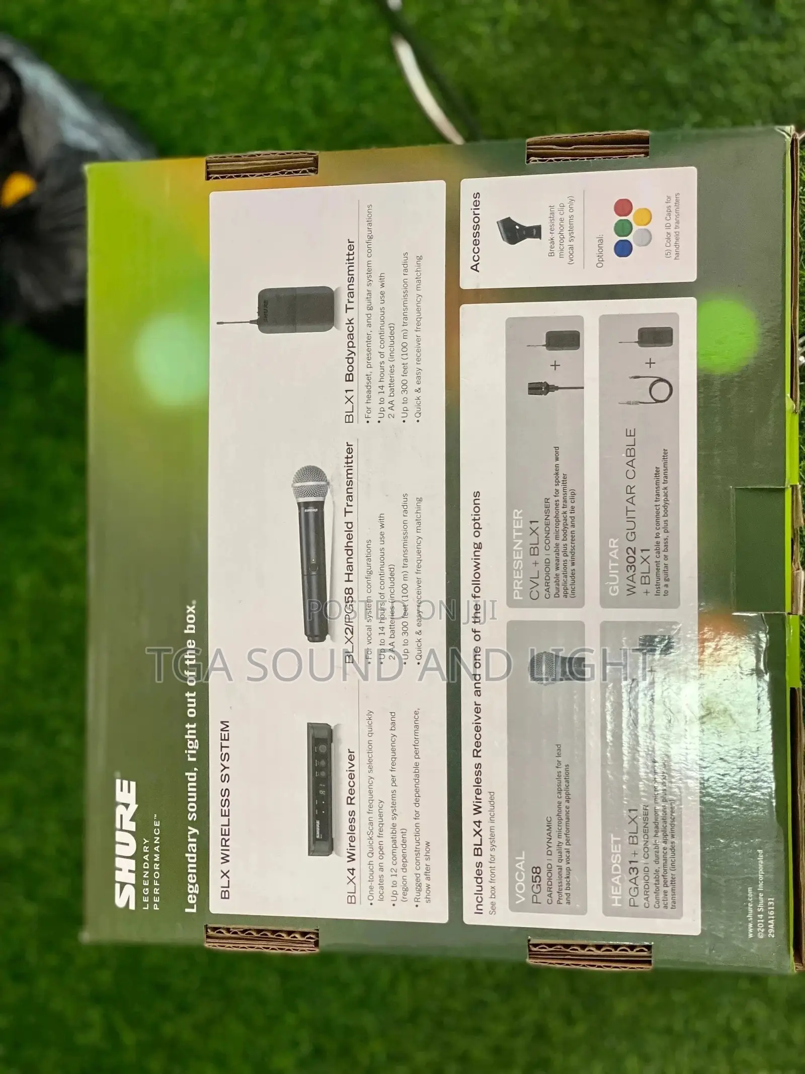 Shure Blx Beta58 Single Handheld(Wireless)