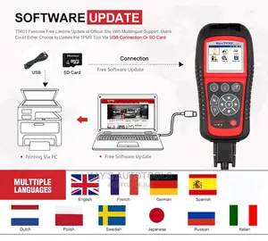 Autel Maxitpms Ts601 Car Tyre Pressure Sensor Programmer
