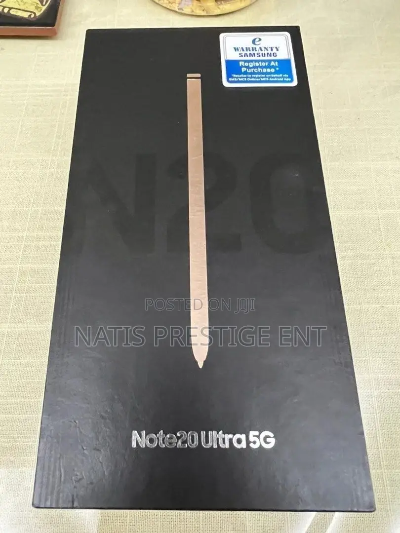 New Samsung Galaxy Note 20 Ultra 5G 128 GB Black