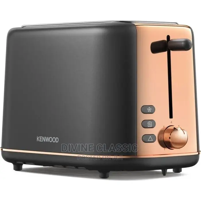 Kenwood Tcp05.C0dg New 2 Slice Toaster Black Rose Gold