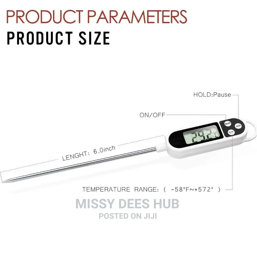 TP300 Digital Food Thermometer