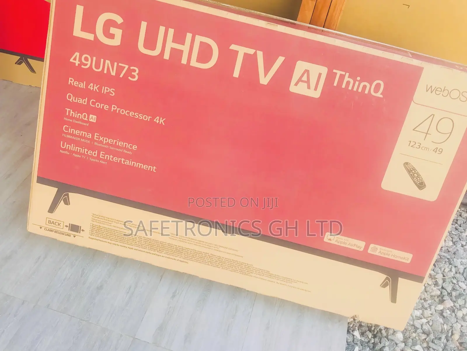 Nice Quality LG Uhd Ai Thin Smart Lg49un7340