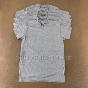 Cotton Fabric Plain T-Shirt Available