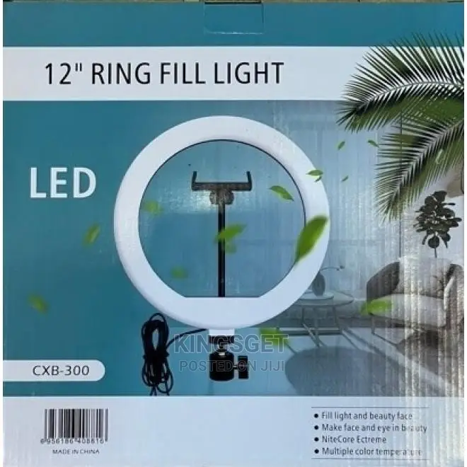 12 Inch Ring Light With Stand