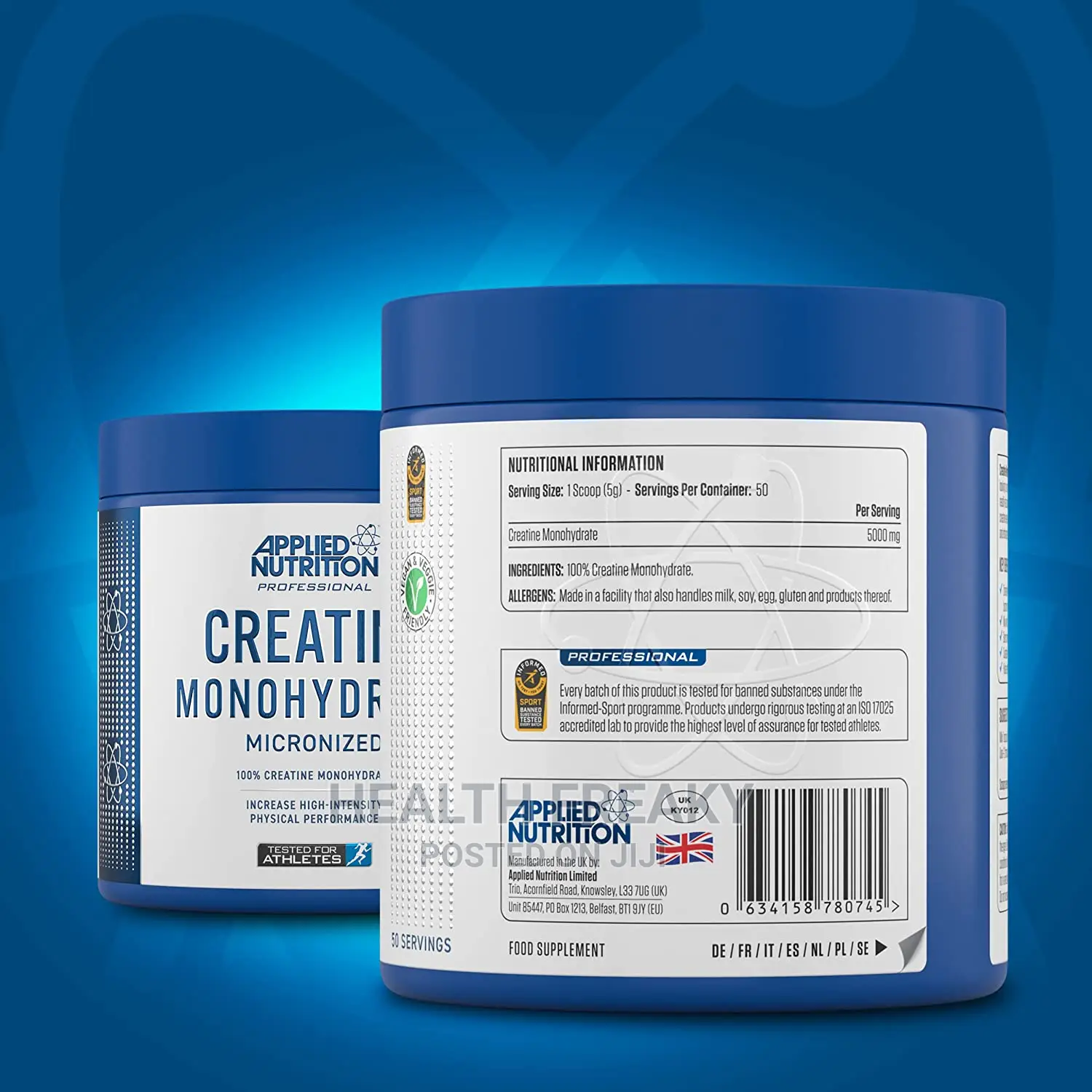 Creatine Monohydrate Micronized Muscle Builder Energy