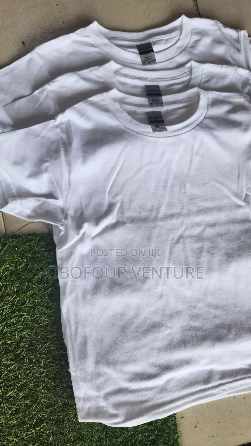 Cotton Fabric Plain T-Shirt Available