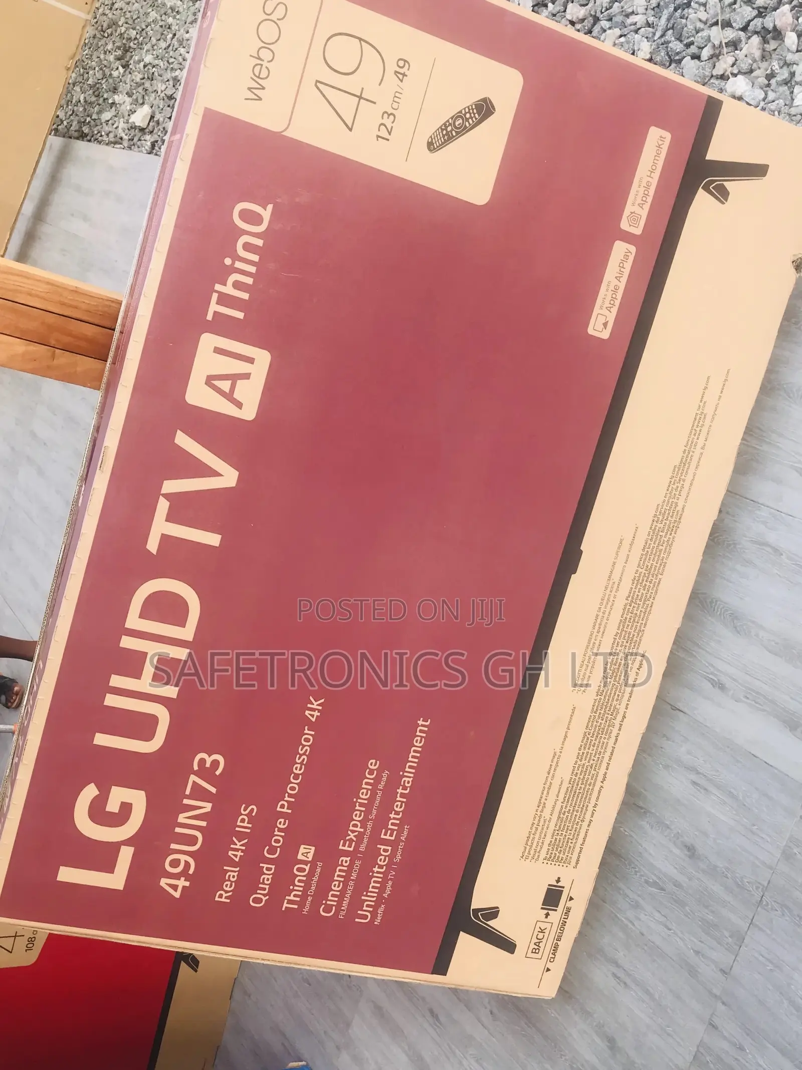 Wide Enhanced Color Scheme LG49UN7340 UHD Tv