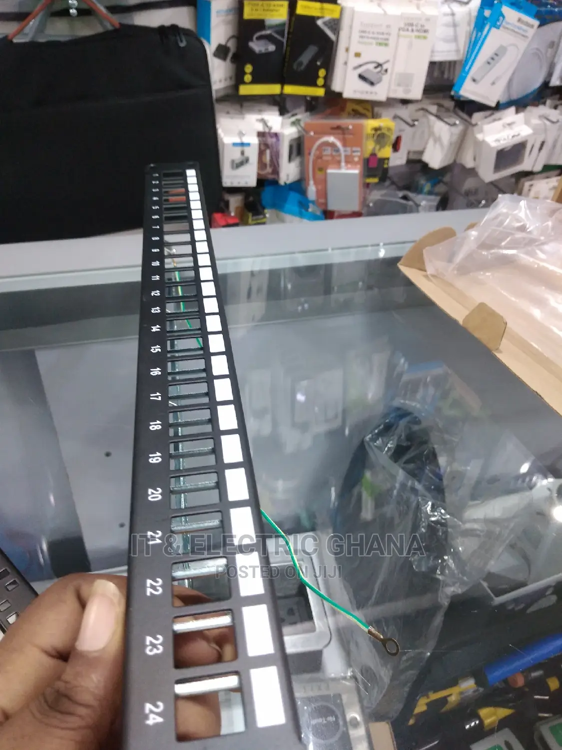 24 Port Unloaded Patch Panel Cat6a
