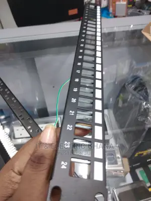 24 Port Unloaded Patch Panel Cat6a