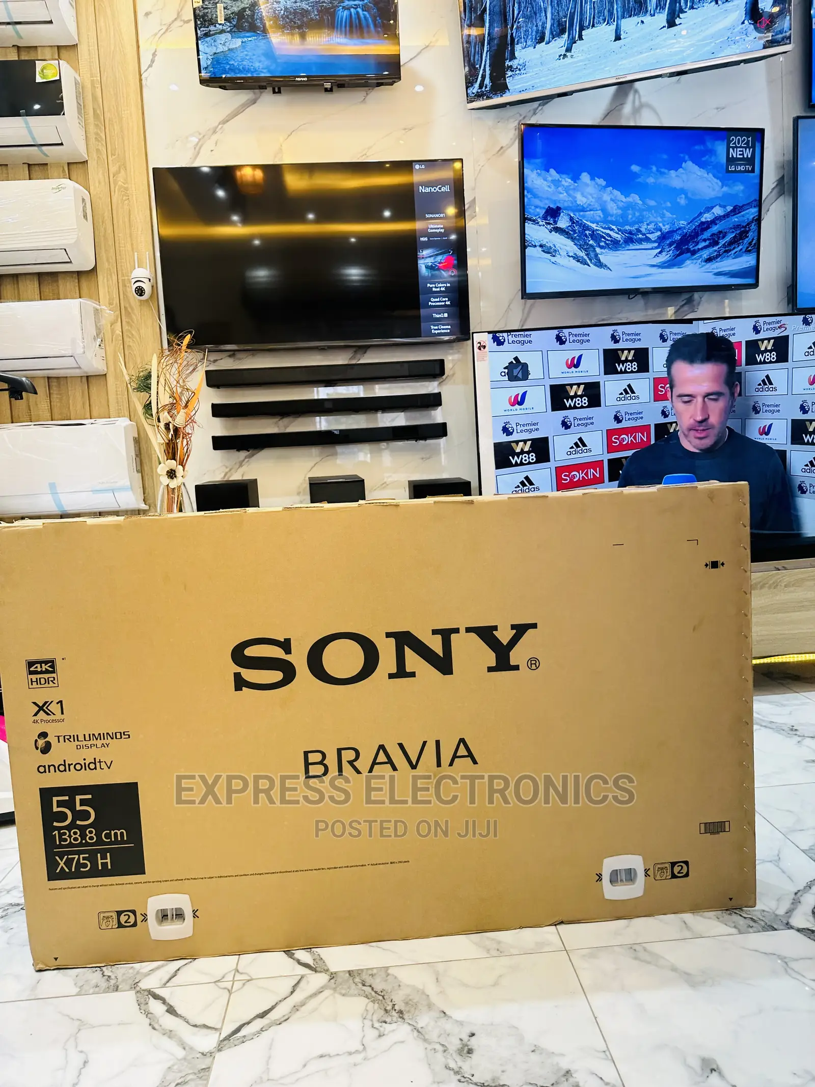 Smart UHD Sony 55X7500H