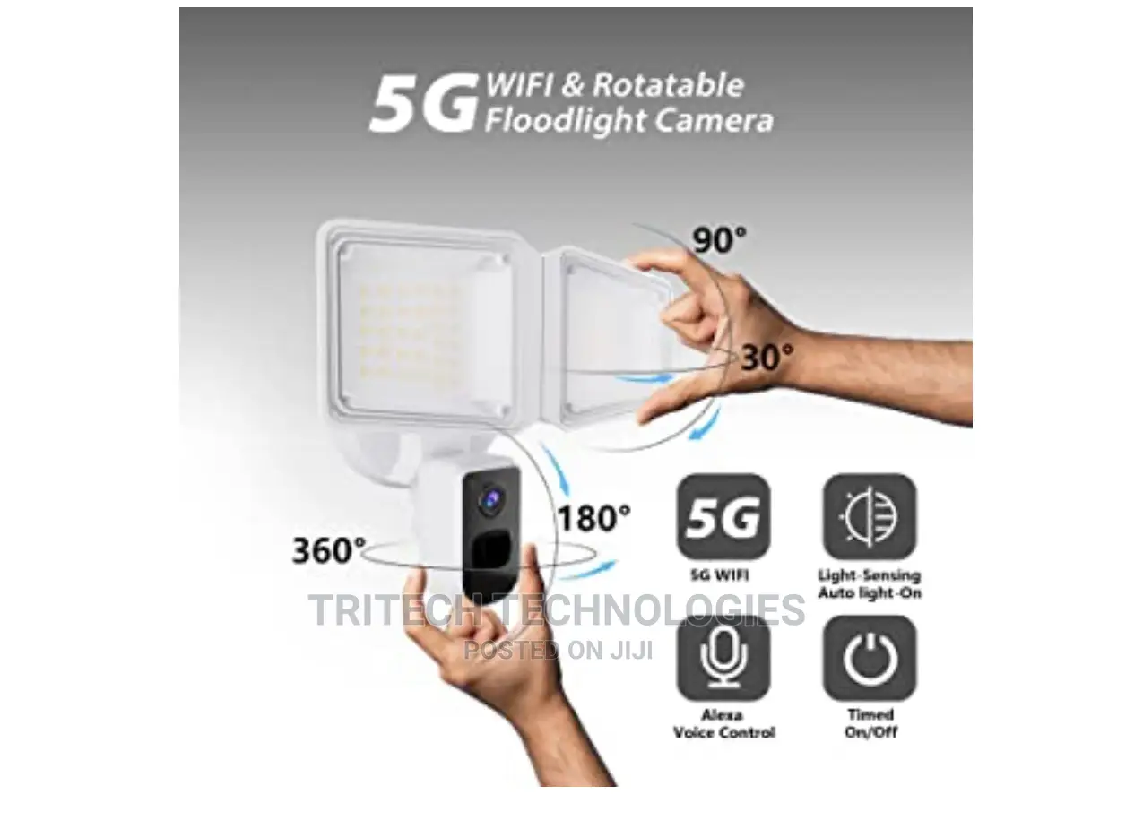 Stand Alone Wi-Fi Camera With Smart Floodlight Ng-C7100