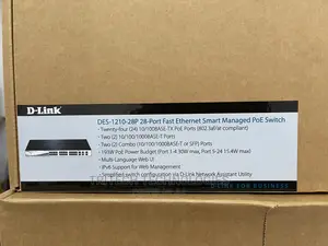 D-Link Des-1210-28p 28port Fastethernet Smart Managed Switch