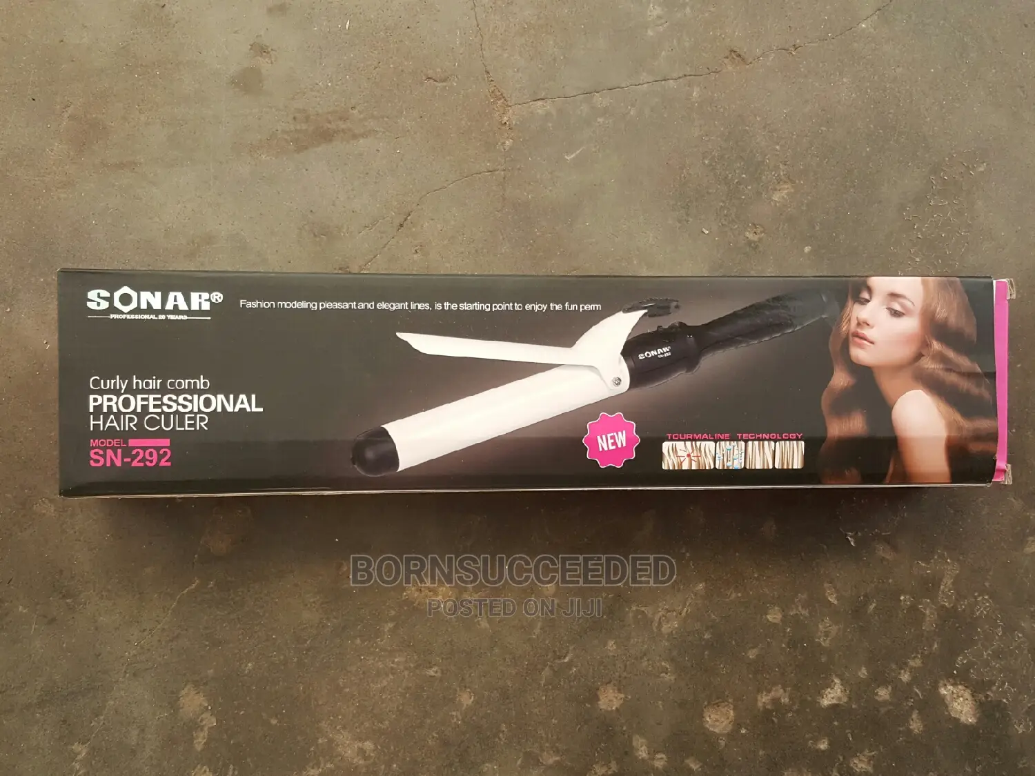 Hair Curling Iron Ceramic Heating Large Pear Heating Cone