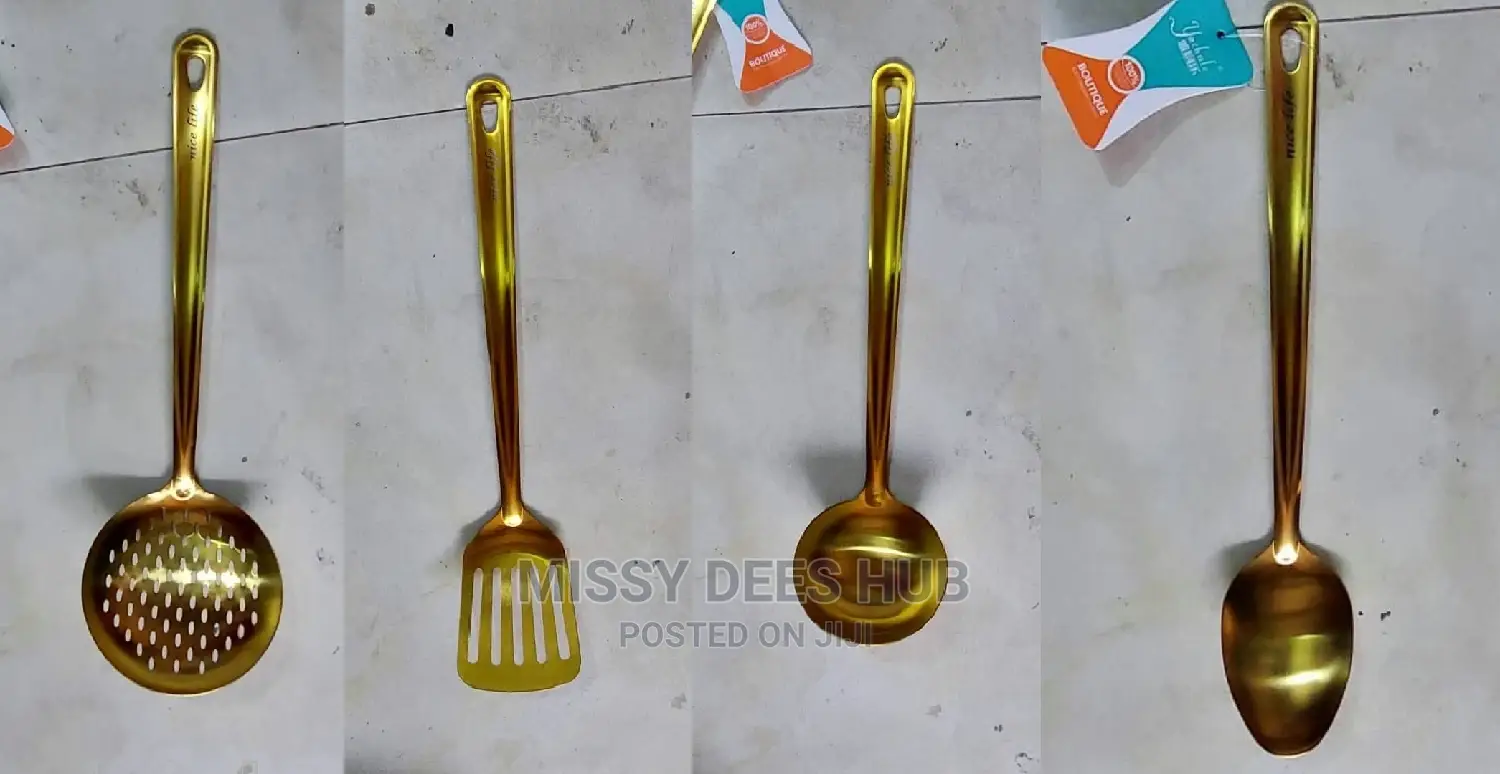 Gold Kitchen Utensils