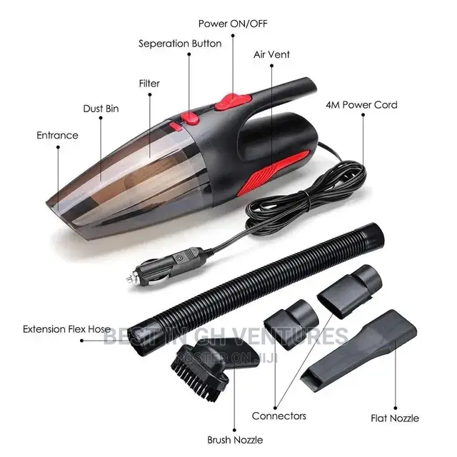 Pro Cordless Car/Home Vacuum Cleaner