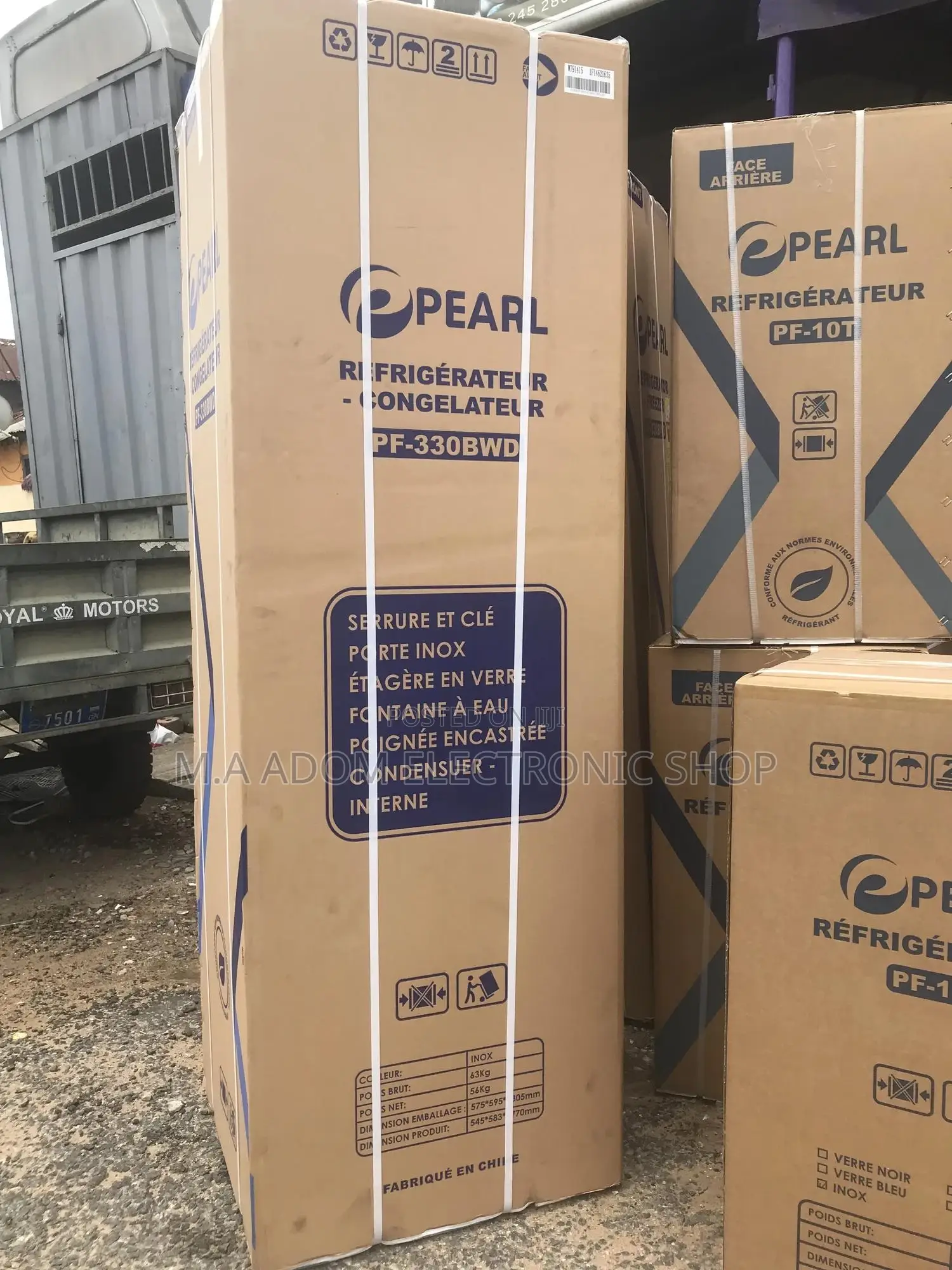 Acquire Pearl Fridge PF-330BWD (251L)