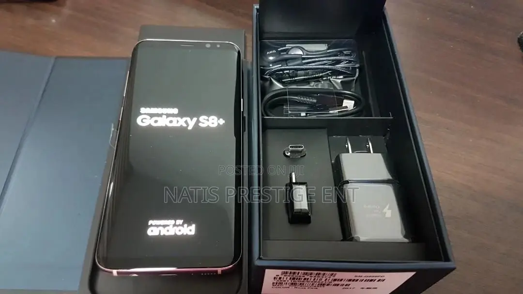New Samsung Galaxy S8 Plus 64 GB Black