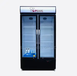 Pearl 568liters Double Door Display Fridge / Beverage Cooler