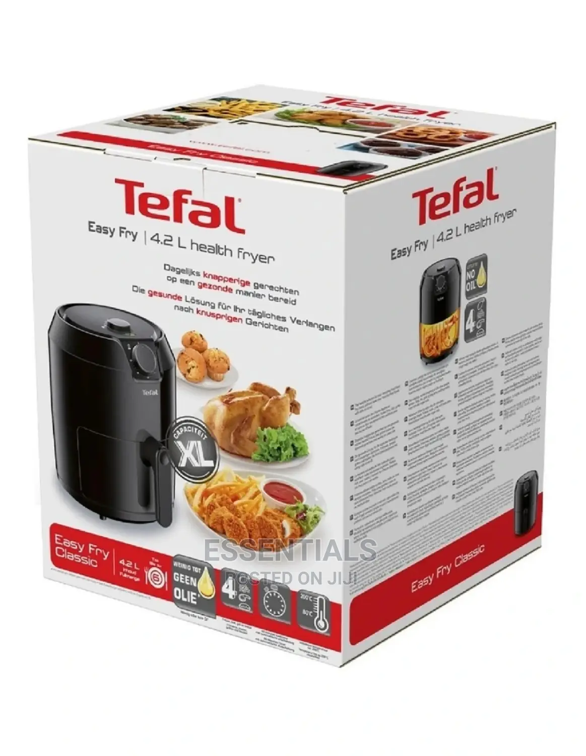 Tefal Easy Fry Classic Plus Airfryer Silver 4.2L