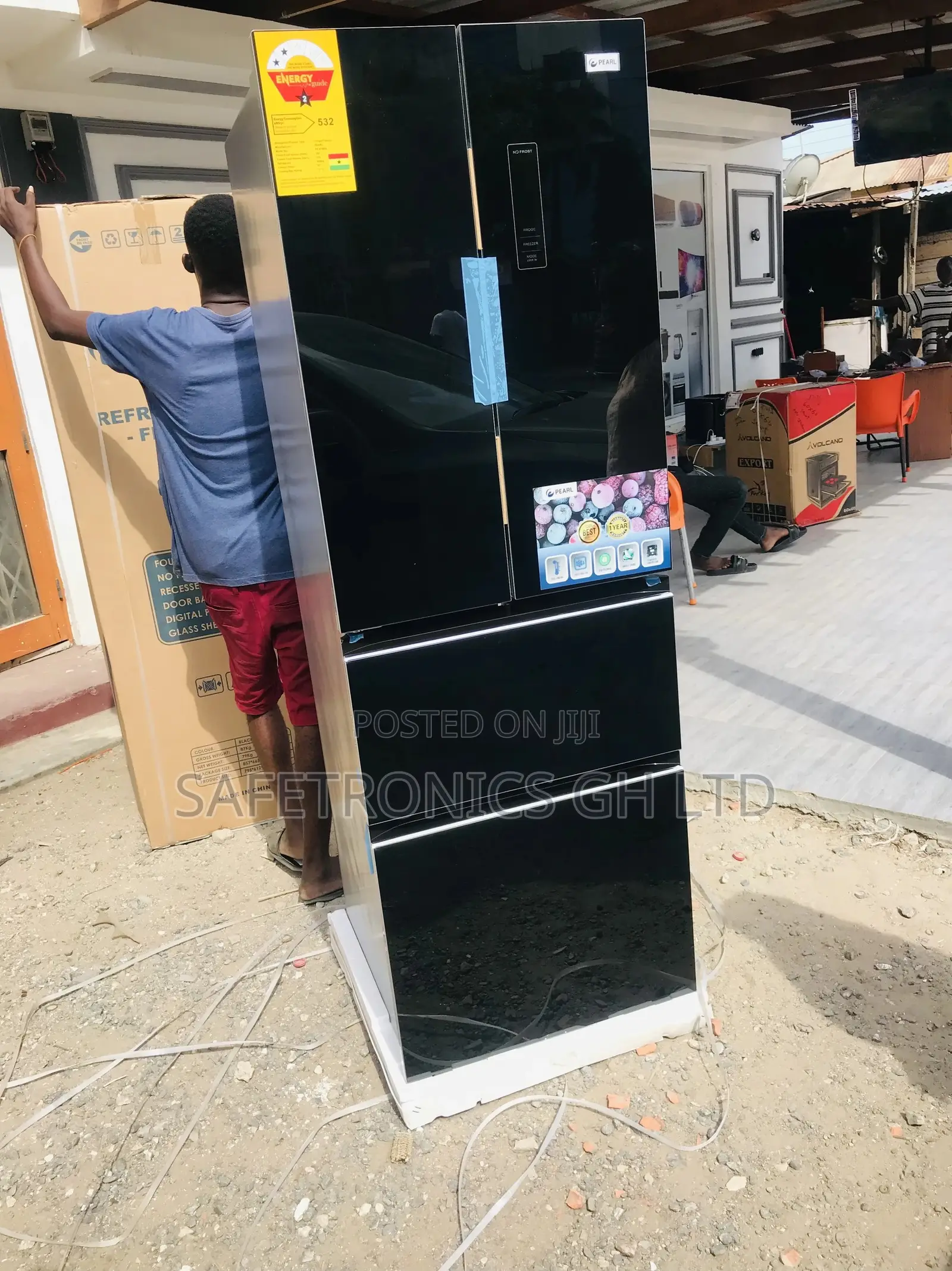 Pearl 400L Fridge With Freezer ( Pf-470bg )