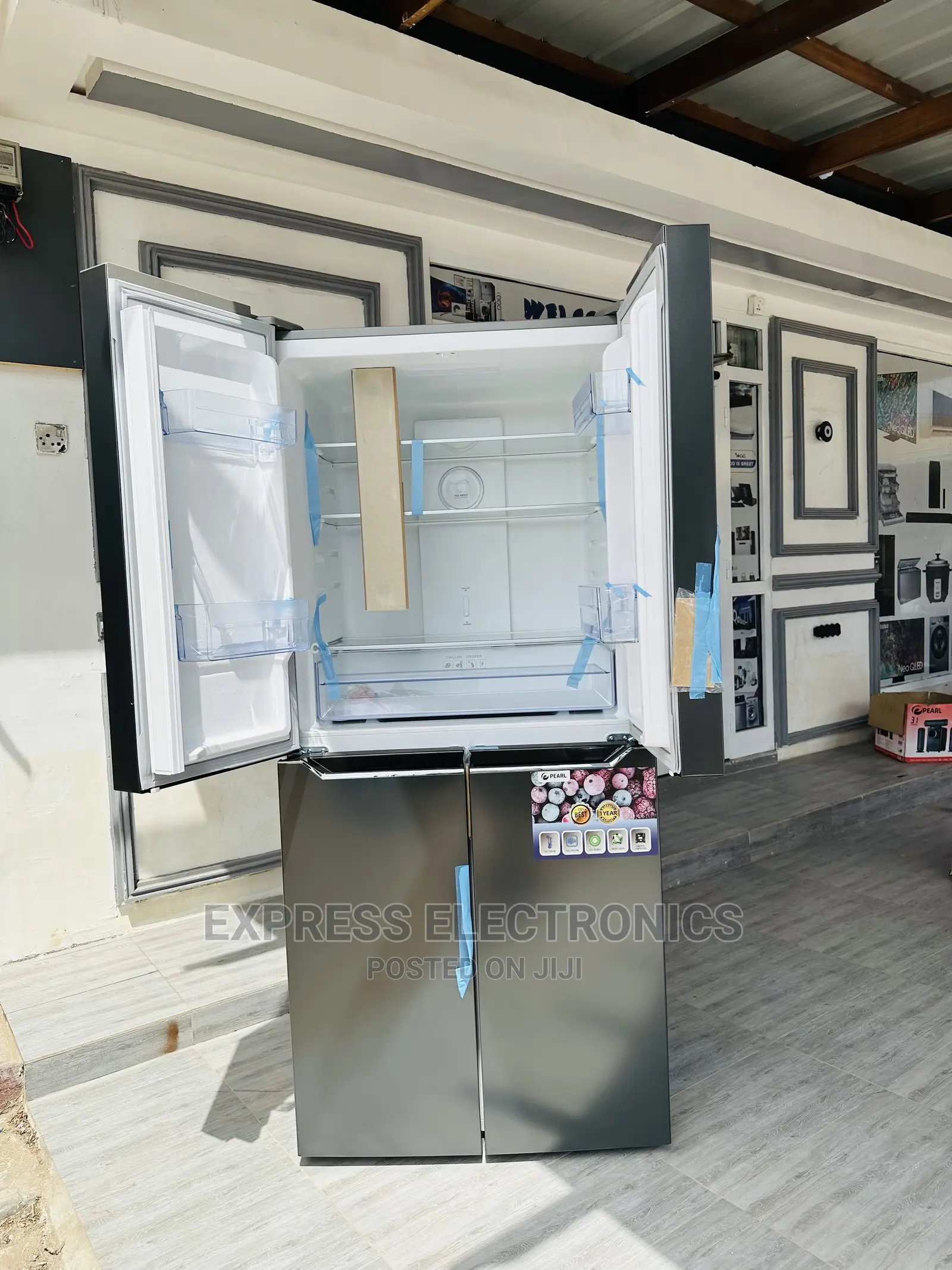 Brand New in a Box PF-550BSS Pearl Fridge 4door