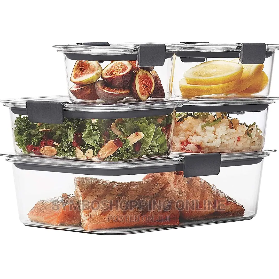 Rubbermaid Brilliance Leak-Proof Food Storage Bowls 20pcs Se