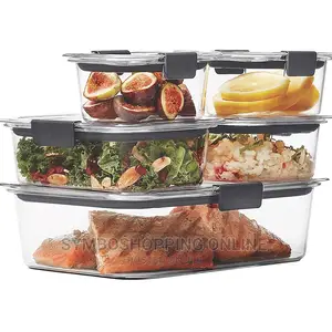 Rubbermaid Brilliance Leak-Proof Food Storage Bowls 20pcs Se