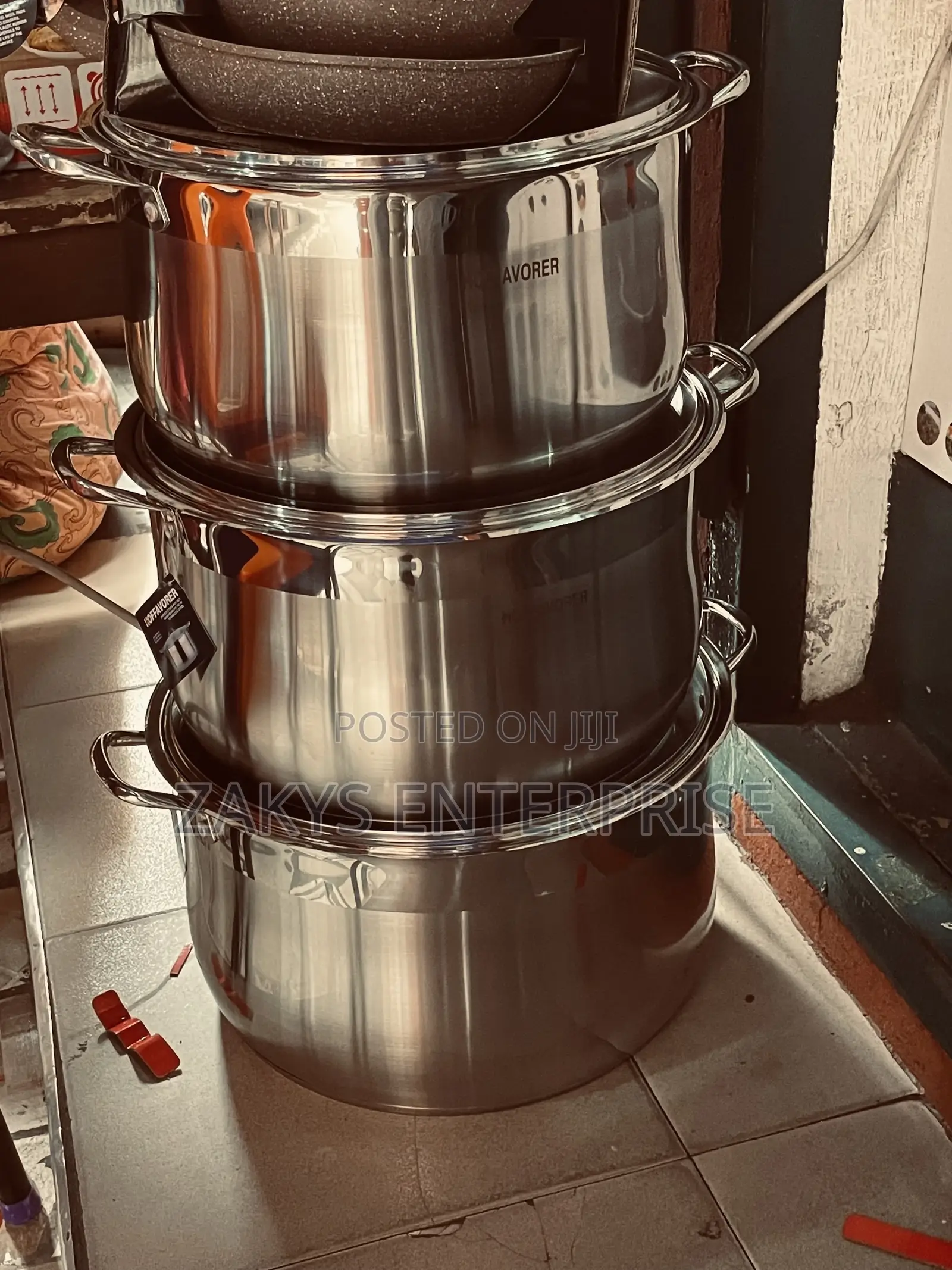 Stainless Steel Cookware Jumbo Sizes