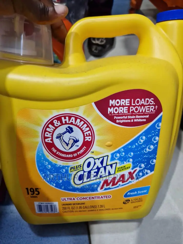 Arm Hammer Oxide Clean.Very Powerful(195) Loads