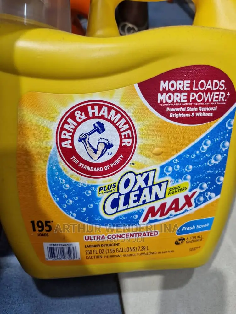 Arm Hammer Oxide Clean.Very Powerful(195) Loads