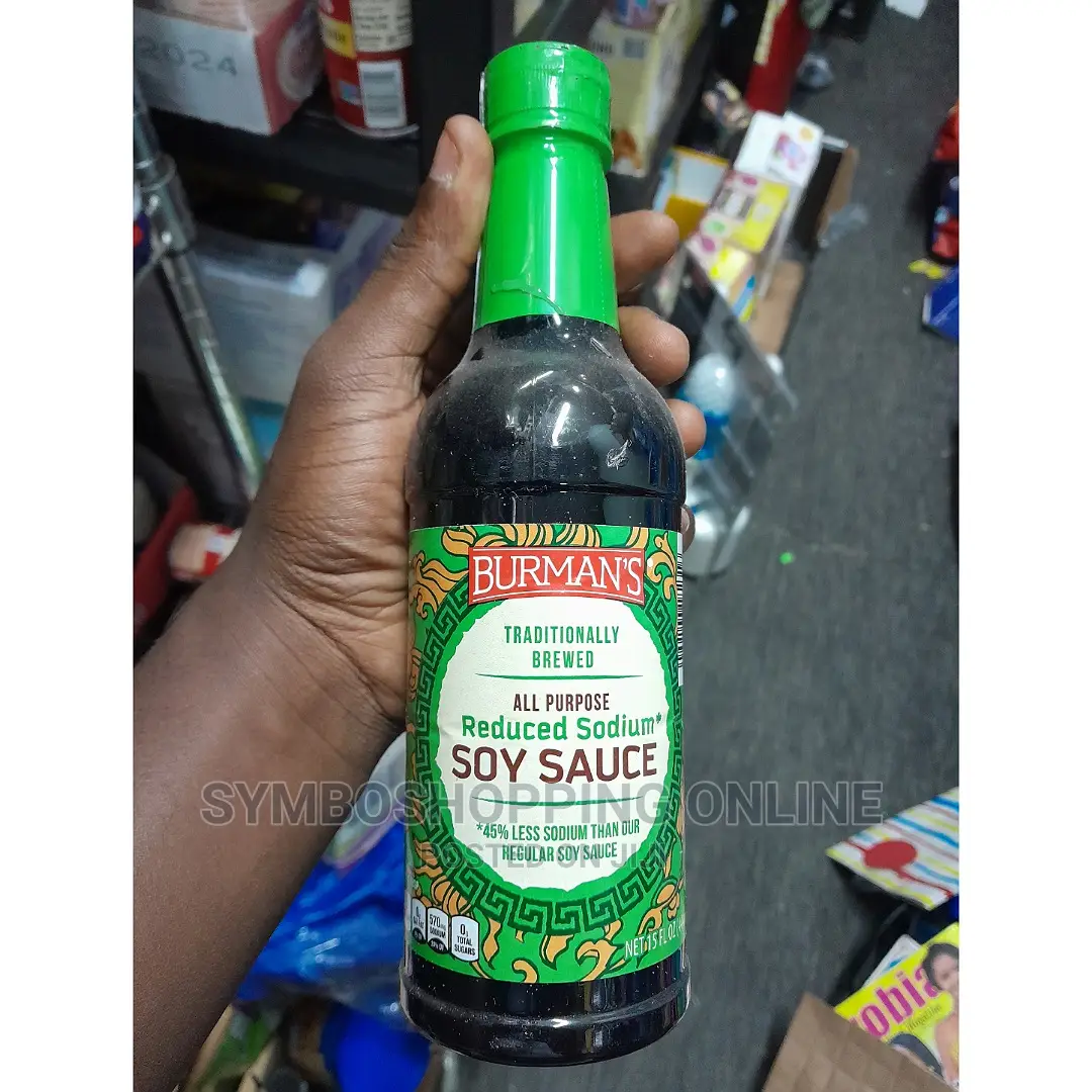 Burman's Soy Sauce Reduced Sodium