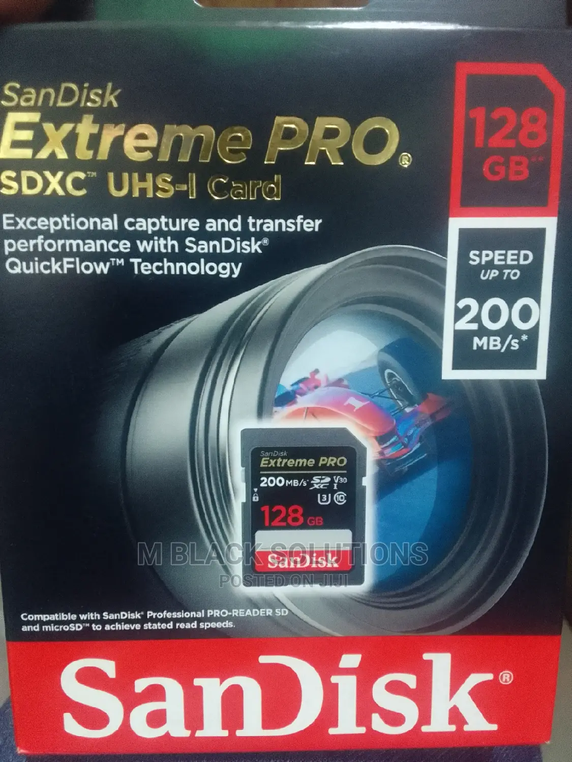 Sandisk Extreme Pro 128gb Sd(200mbs)