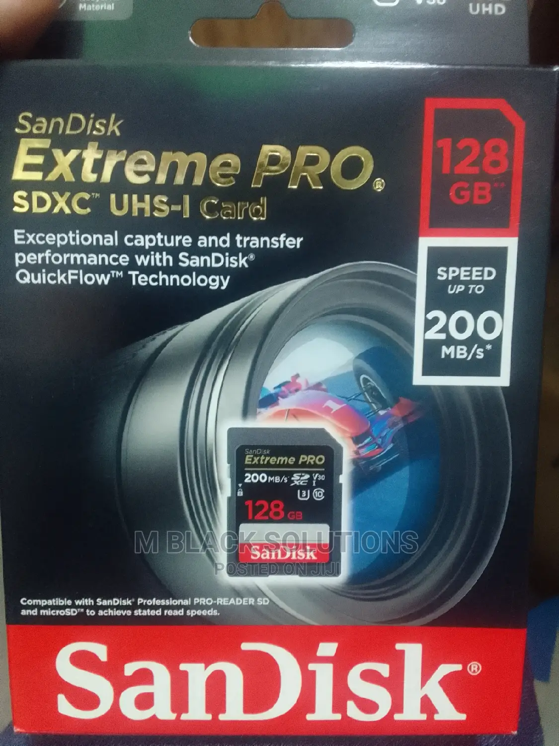 Sandisk Extreme Pro 128gb Sd(200mbs)