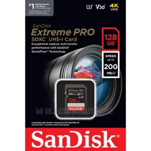Sandisk Extreme Pro 128gb Sd(200mbs)