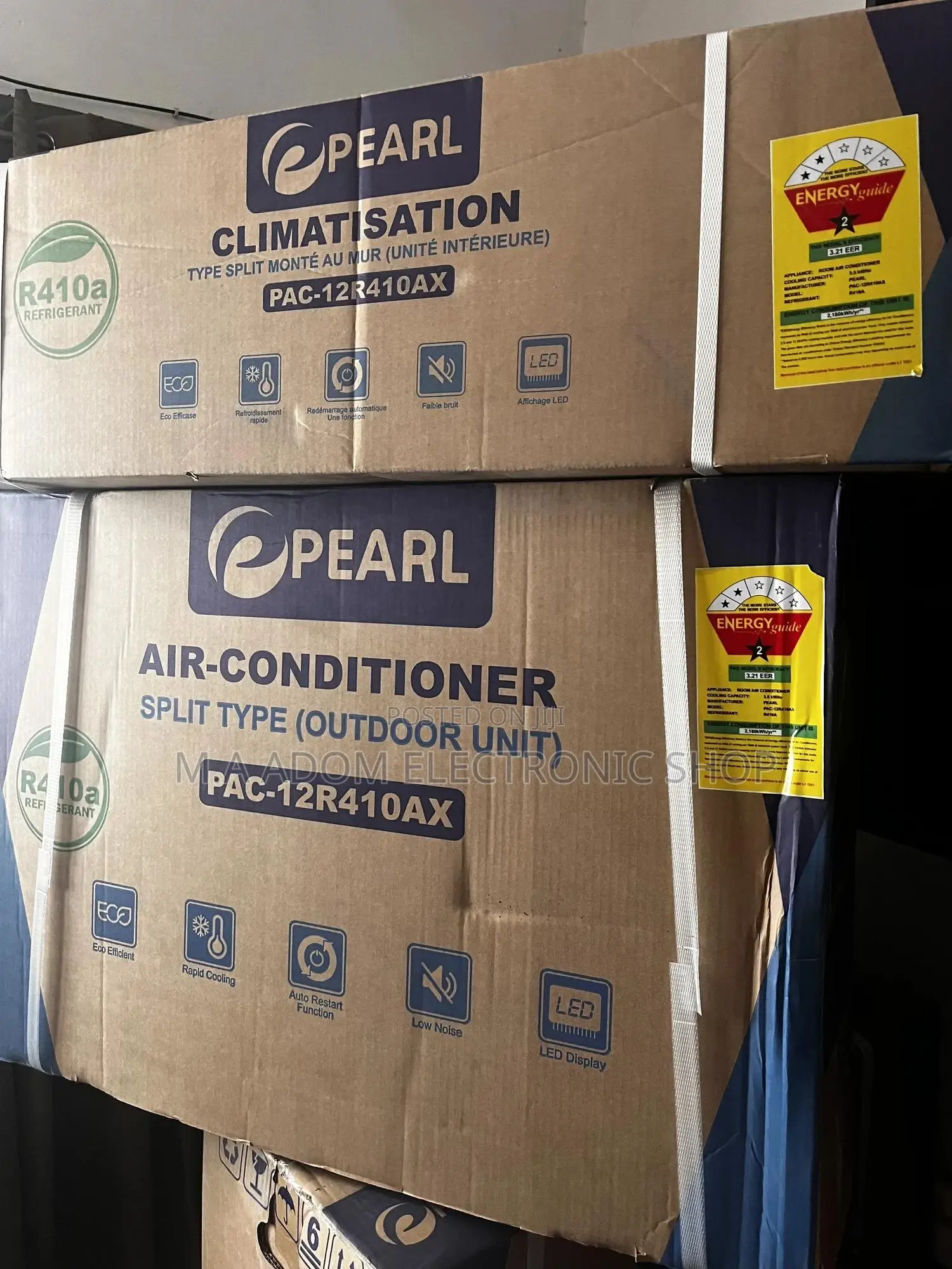 Check Out the New Pearl R410gas AC With 2 Stars