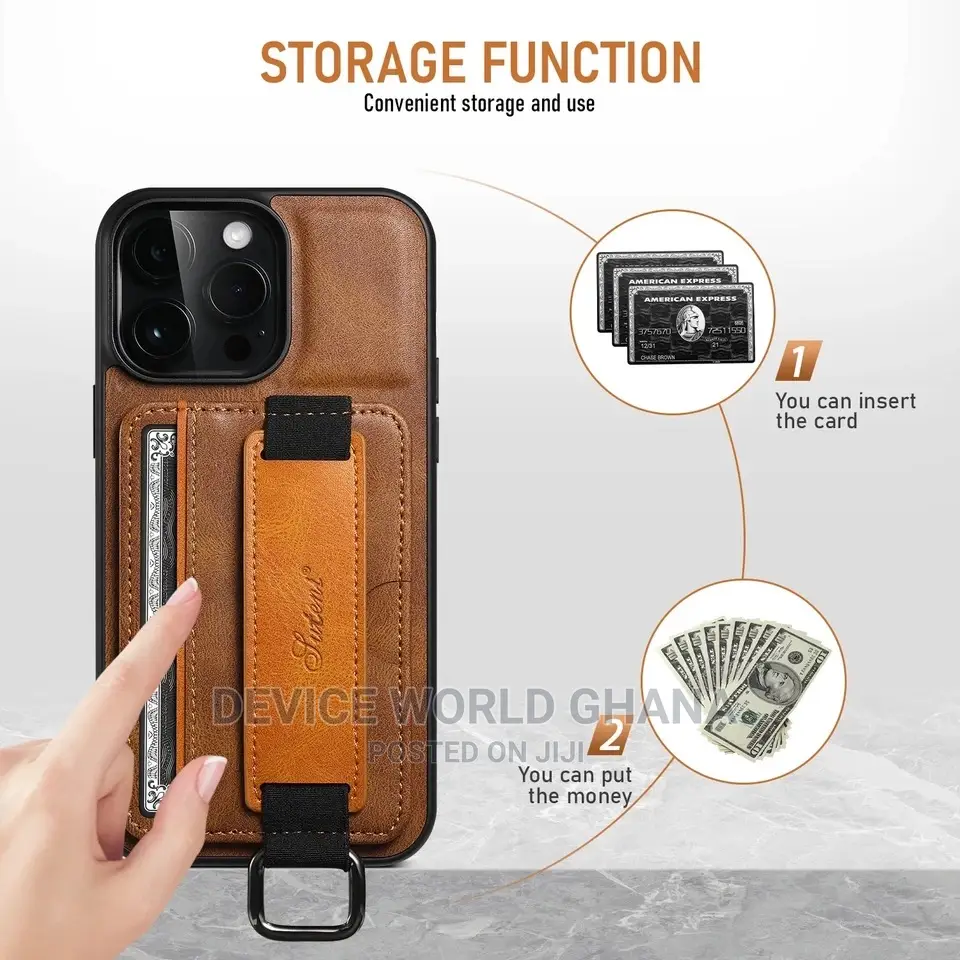Suteni Leather Back Case for iPhone 15promax 15p 14promax 13