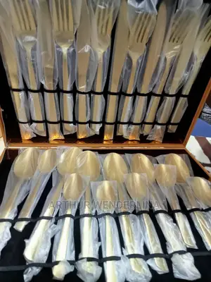 Purely Gold Cutlery Set 24 Pieces.Quality