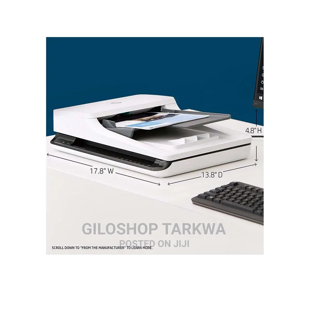 Hp Scanjet Pro 2500 F1 Flatbed Ocr Scanner